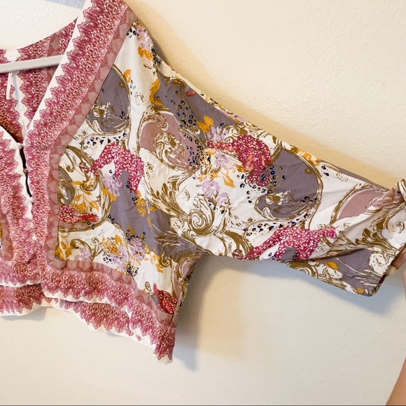 Free People “Catch Me If You Can” Blouse xs - Picture 6 of 8